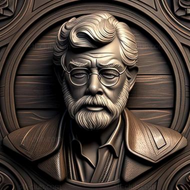 3D model George Lucas (STL)